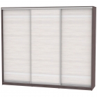 Шкаф-купе Аларти B-230х270х60-1ЯАТ-ЯАС-D9D9D9