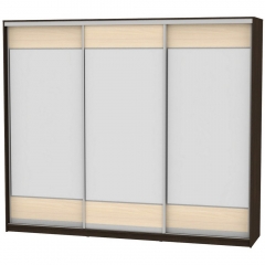 Шкаф-купе Аларти B-230х270х60-2Венге-ДМ-D8D8D8