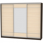 Шкаф-купе Аларти B-230х270х60-2Венге-ДМ-D7D8D7