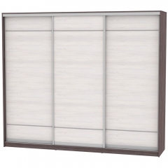 Шкаф-купе Аларти B-230х270х60-3ЯАТ-ЯАС-D7D7D7