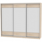 Шкаф-купе Аларти B-230х270х60-3ДСС-D8D8D8