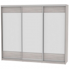 Шкаф-купе Аларти B-230х270х60-3ЯШС-D8D8D8