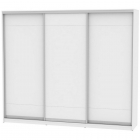 Шкаф-купе Аларти B-230х270х60-3Белый-D9D9D9