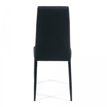 Стул Tetchair Easy mod. 24 / 1 шт. в упаковке металл/экокожа, 40x42x95.5см, черный
