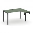 Стол-надставка на опорную тумбу правый Рива CONCEPT CN.OSAN-001R Кобо Черный