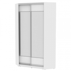 Шкаф-купе Аларти БеллаH92300х1153х1153Белый-D8D8
