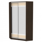 Шкаф-купе Аларти БеллаH102200х1153х1153Венге-ДМ-D10D10