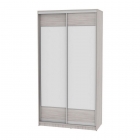 Шкаф-купе Аларти B-220х120х60-2ДСС-Белый-D10D10