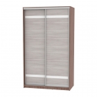 Шкаф-купе Аларти B-220х135х60-1ЯШТ-ЯШС-D9D9