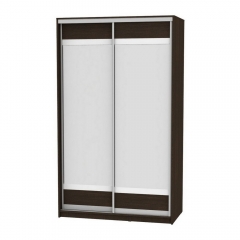 Шкаф-купе Аларти B-220х135х60-1Венге-D10D10