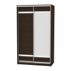 Шкаф-купе Аларти B-220х135х60-1Венге-D9D10