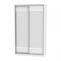 Шкаф-купе Аларти B-220х135х60-1Белый-D10D10