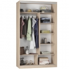 Шкаф-купе Аларти B-220х135х60-2Венге-D8D8