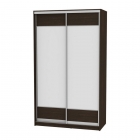 Шкаф-купе Аларти B-220х135х60-2Венге-D8D8