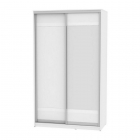 Шкаф-купе Аларти B-220х135х60-2Белый-D9D10