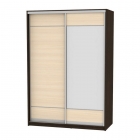 Шкаф-купе Аларти B-220х160х60-2Венге-ДМ-D7D8