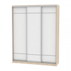 Шкаф-купе Аларти B-220х180х60-1ДСС-Белый-D7D7D7