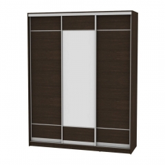 Шкаф-купе Аларти B-220х180х60-1Венге-D7D8D7