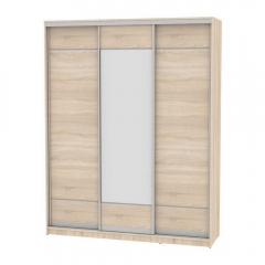 Шкаф-купе Аларти B-220х180х60-1ДСС-D7D8D7