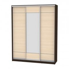 Шкаф-купе Аларти B-220х180х60-2Венге-ДМ-D7D8D7