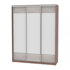 Шкаф-купе Аларти B-220х180х60-3ЯШТ-ЯШС-D8D8D8