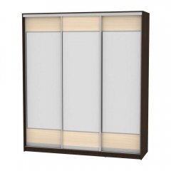 Шкаф-купе Аларти B-220х200х60-1Венге-ДМ-D8D8D8