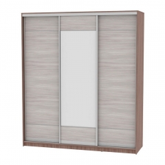 Шкаф-купе Аларти B-220х200х60-1ЯШТ-ЯШС-D7D8D7