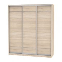 Шкаф-купе Аларти B-220х200х60-2ДСС-D7D7D7