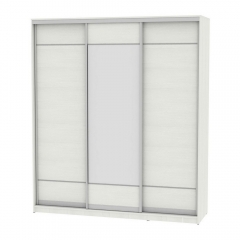 Шкаф-купе Аларти B-220х200х60-2ВД-D7D8D7