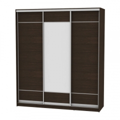 Шкаф-купе Аларти B-220х200х60-2Венге-D7D8D7