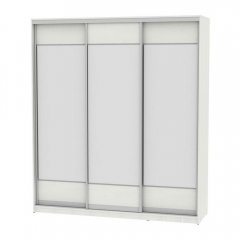 Шкаф-купе Аларти B-220х200х60-3ВД-D8D8D8