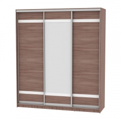 Шкаф-купе Аларти B-220х200х60-3ЯШТ-D9D10D9