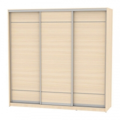 Шкаф-купе Аларти B-220х235х60-3ДМ-D7D7D7