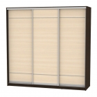 Шкаф-купе Аларти B-220х235х60-3Венге-ДМ-D7D7D7