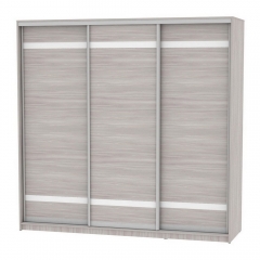 Шкаф-купе Аларти B-220х235х60-3ЯШС-D9D9D9