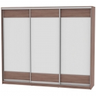 Шкаф-купе Аларти B-220х270х60-2ЯШТ-D8D8D8
