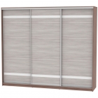 Шкаф-купе Аларти B-220х270х60-2ЯШТ-ЯШС-D9D9D9