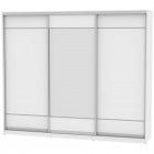 Шкаф-купе Аларти B-220х270х60-2Белый-D7D8D7