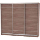 Шкаф-купе Аларти B-220х270х60-3ЯШТ-D7D7D7