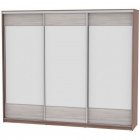 Шкаф-купе Аларти B-220х270х60-3ЯШТ-ЯШС-D8D8D8
