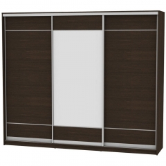Шкаф-купе Аларти B-220х270х60-3Венге-D7D8D7