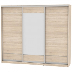 Шкаф-купе Аларти B-220х270х60-3ДСС-D7D8D7