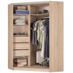 Шкаф-купе Аларти YA-198х1250-2Белый-D1D2