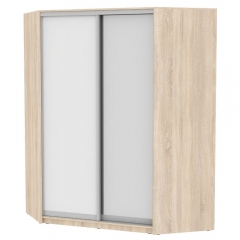 Шкаф-купе Аларти YA-198х1400-568-1ДСС-Белый-D6D5