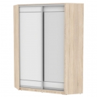 Шкаф-купе Аларти YA-198х1250-4ДСС-Белый-D1D2