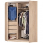 Шкаф-купе Аларти YA-198х1250-4ЯАТ-D4D4