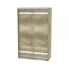 Шкаф-купе Аларти B-230х135х60-2ДКМ-D9D9