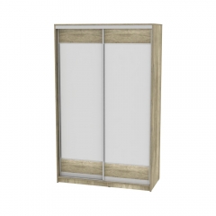 Шкаф-купе Аларти B-230х135х60-1ДВ-Графит-D8D8