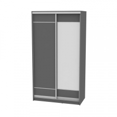 Шкаф-купе Аларти B-230х120х60-3Графит-D7D8