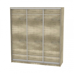 Шкаф-купе Аларти B-220х180х60-2ДКМ-D7D7D7